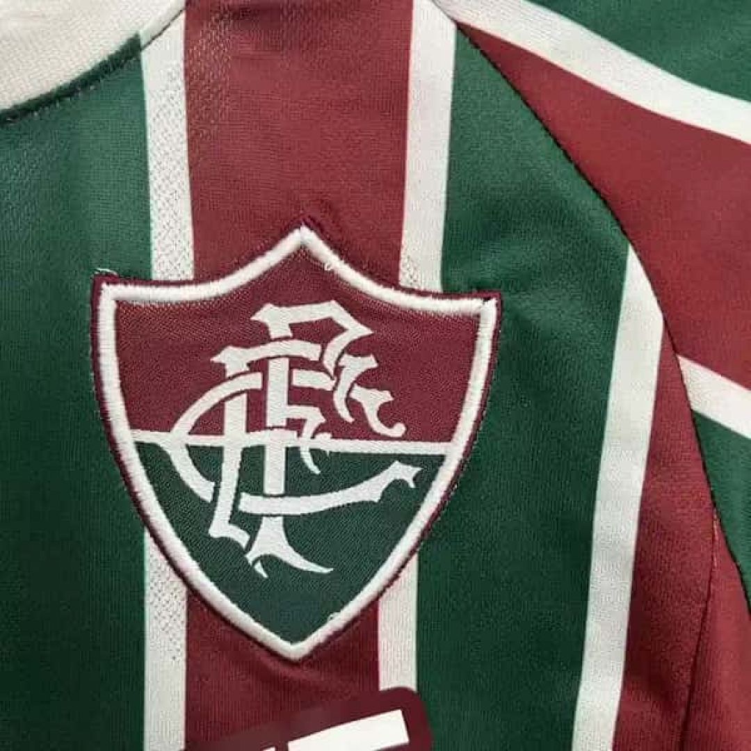 25-26 Fluminense Home Kid Kits Youth Apparels 8
