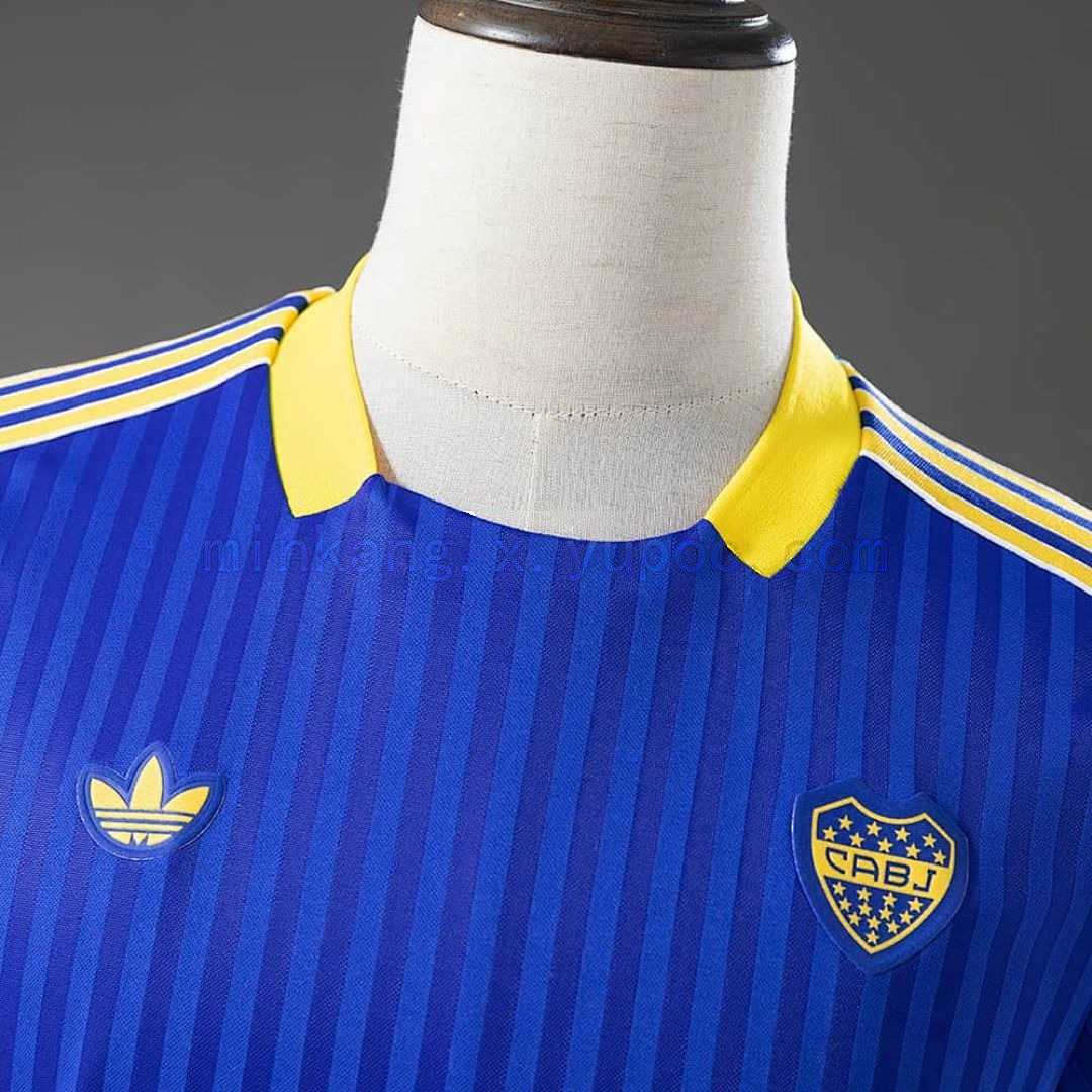 Boca Juniors Terrace Icons T-Shirt White Blue S-XXL 7