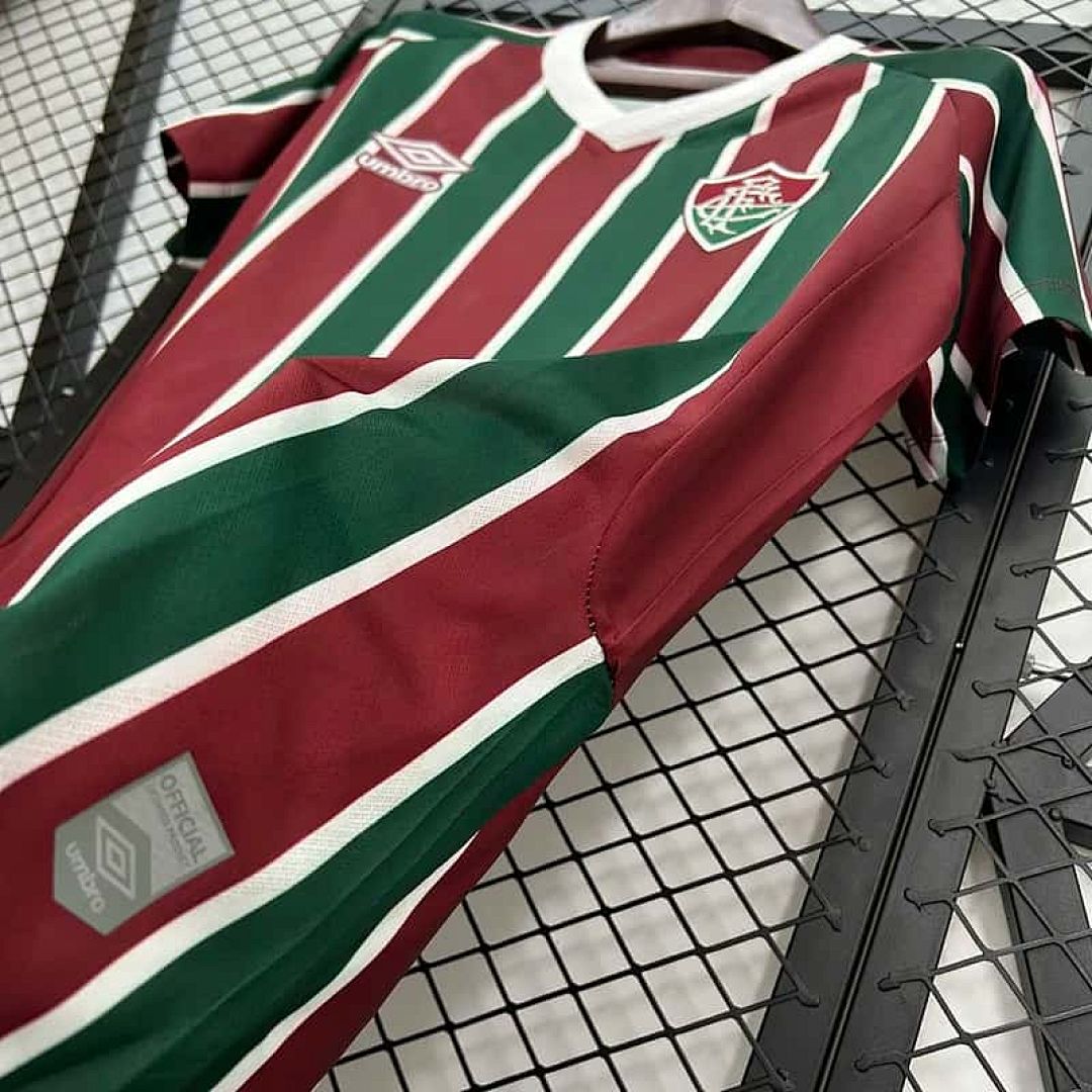 25-26 Women's Fluminense Home Kit Soccer Jersey 3