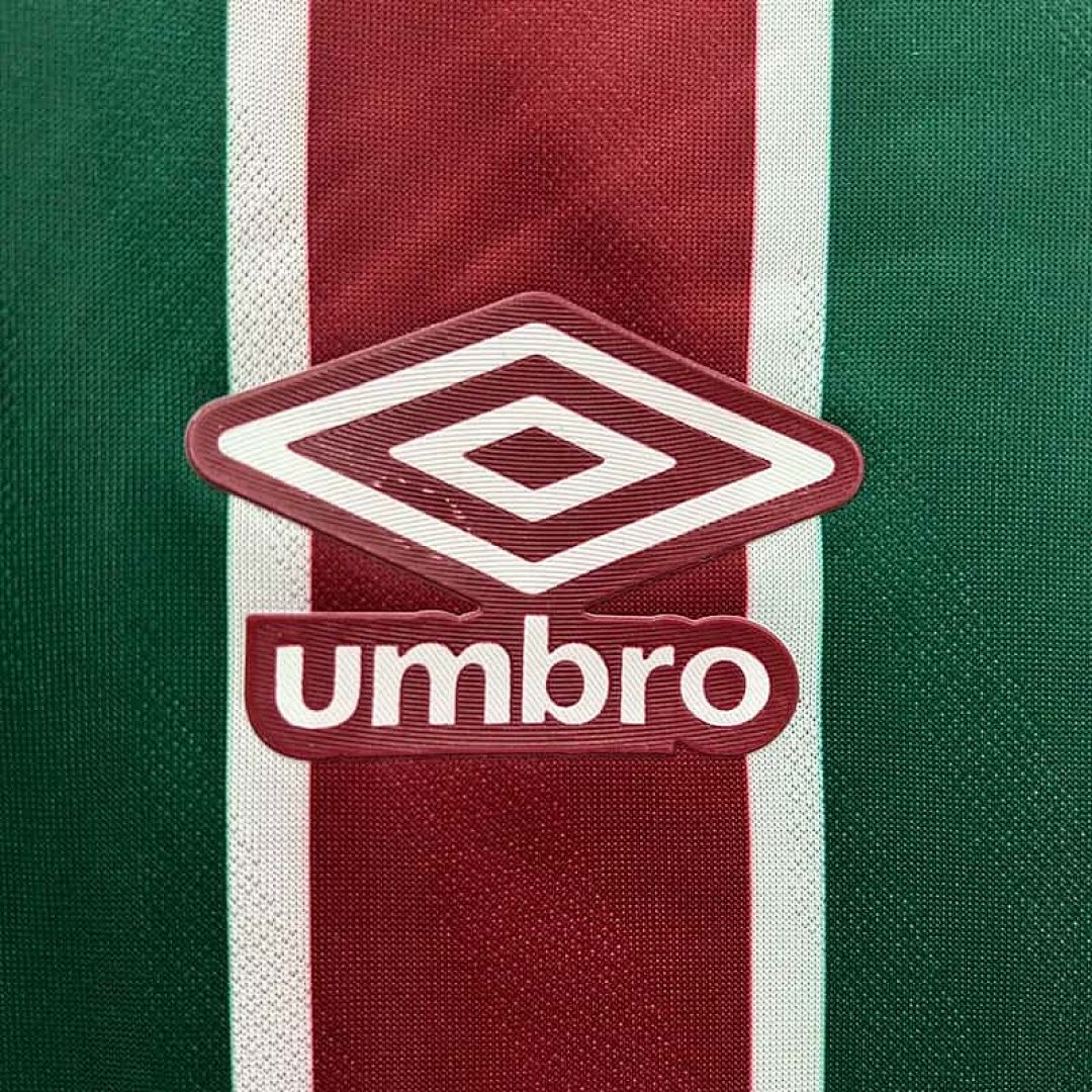 25-26 Women's Fluminense Home Kit Soccer Jersey 4