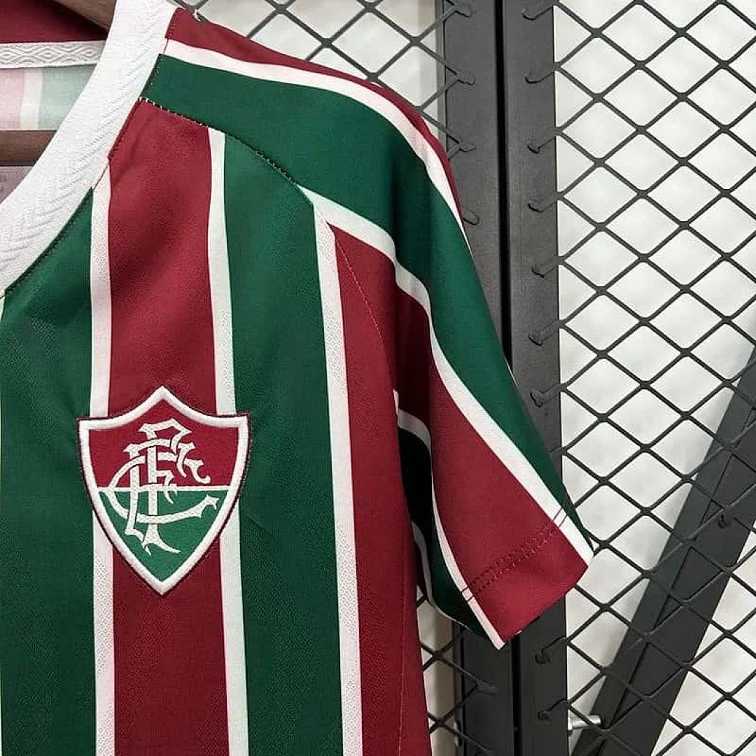 25-26 Women's Fluminense Home Kit Soccer Jersey 5