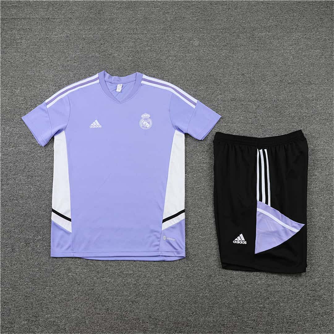 22-23 Real Madrid training suit purple 3