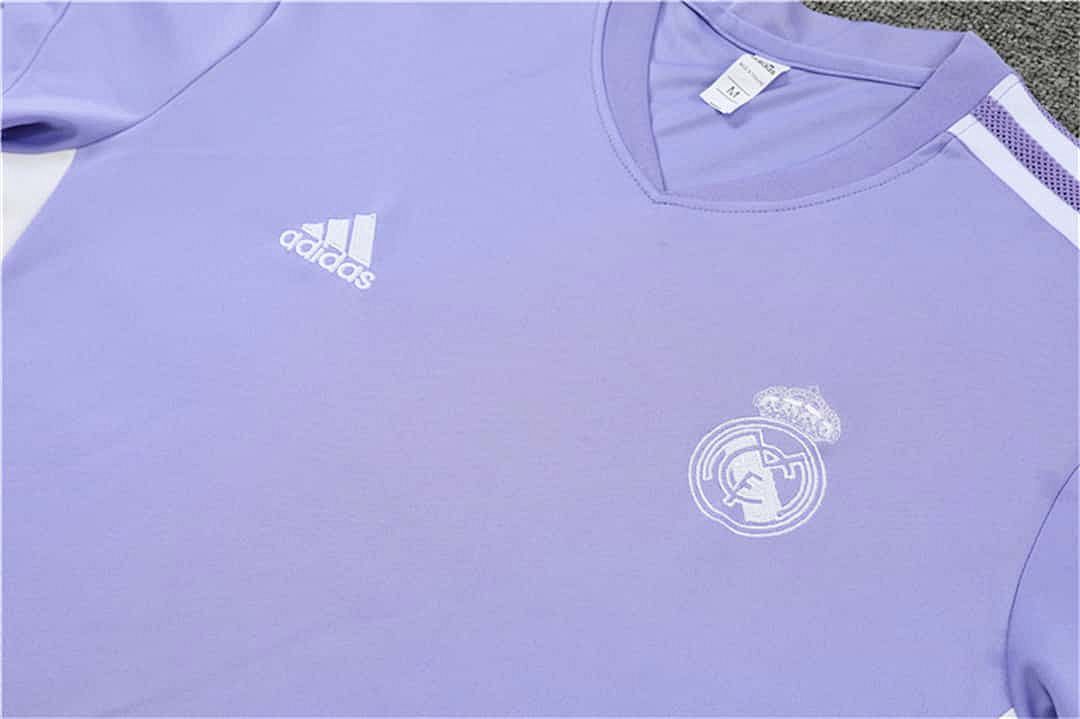 22-23 Real Madrid training suit purple 5