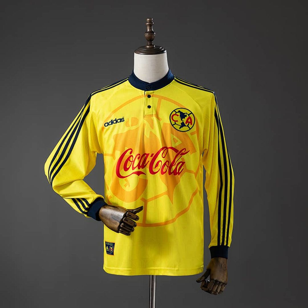 America 97_98 Home Long-Sleeve Retro Jersey S-XXL
