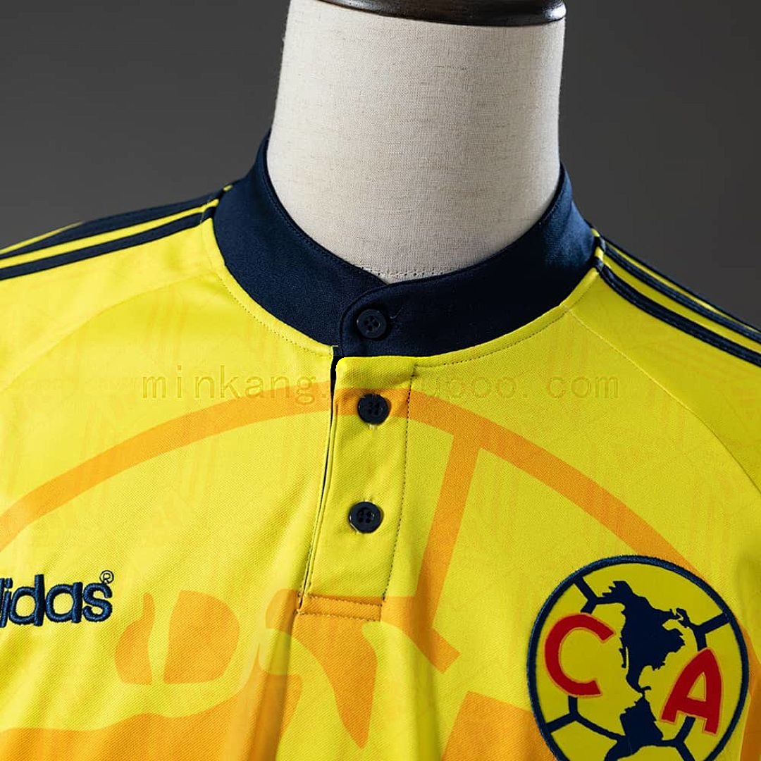 America 97_98 Home Long-Sleeve Retro Jersey S-XXL 8