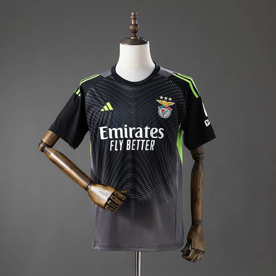 Benfica 26_27 Goalkeeper - Black - Grey Jersey S-XXL