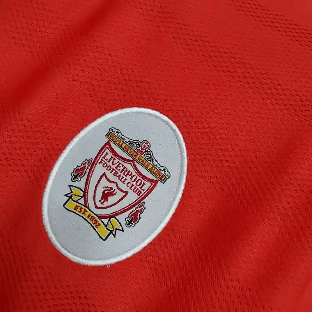 1998 Liverpool Soccer Jersey Home 13