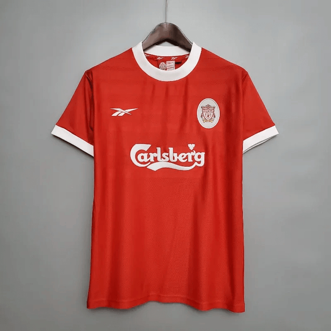1998 Liverpool Soccer Jersey Home 16
