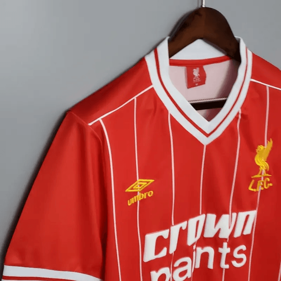 1984 Retro Liverpool Soccer Jersey Home 11