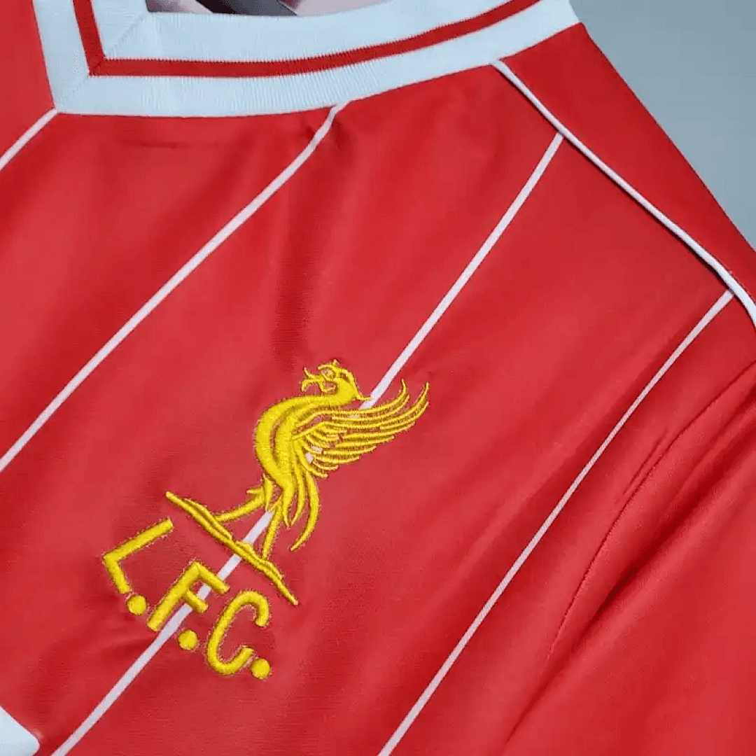 1984 Retro Liverpool Soccer Jersey Home 13
