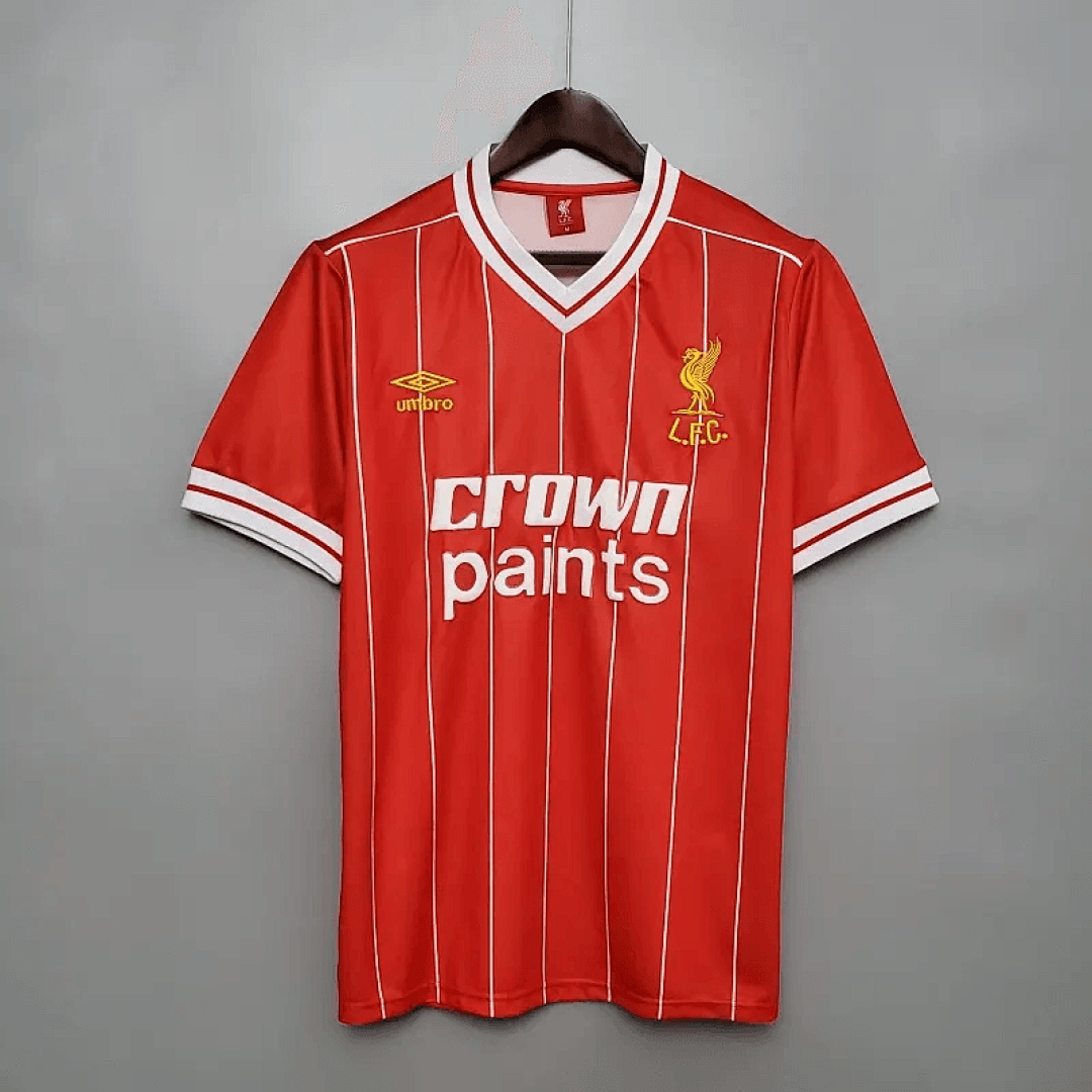 1984 Retro Liverpool Soccer Jersey Home 16