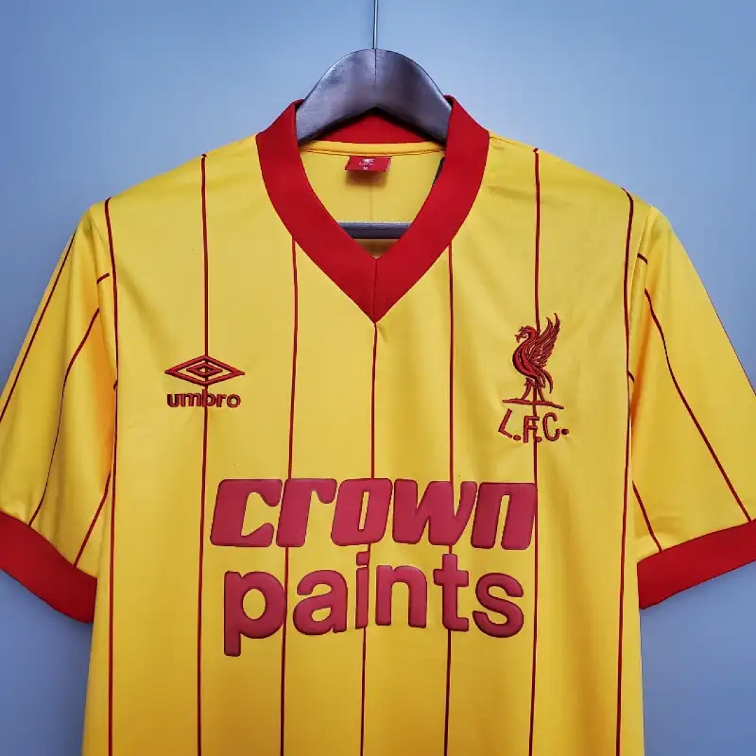 1984 Retro Liverpool Soccer Jersey Away 10