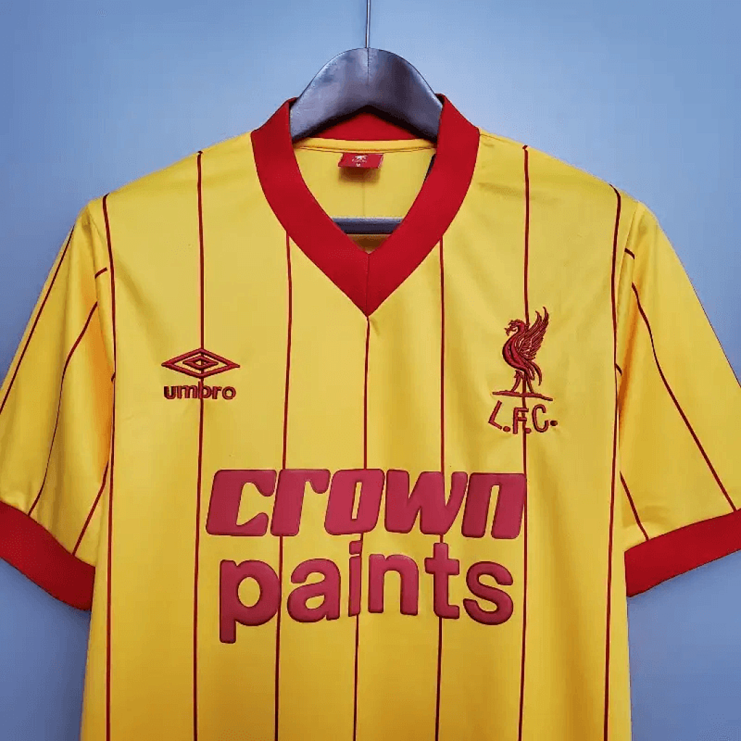 1984 Retro Liverpool Soccer Jersey Away 11