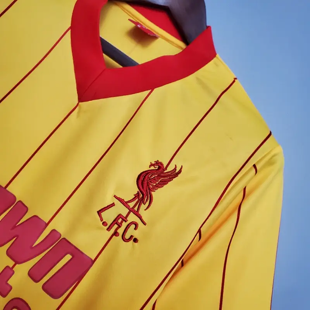 1984 Retro Liverpool Soccer Jersey Away 14