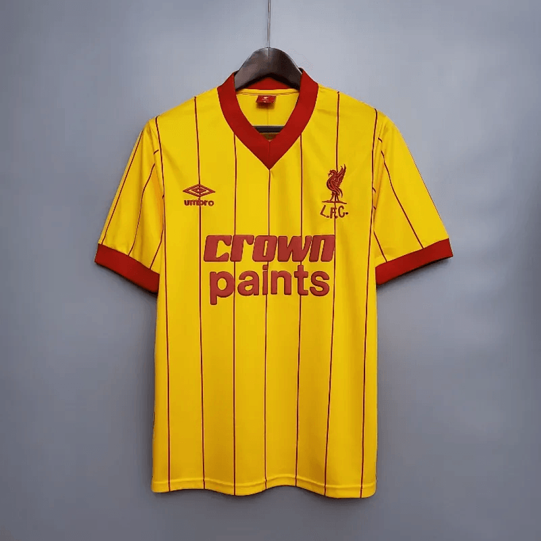 1984 Retro Liverpool Soccer Jersey Away 16