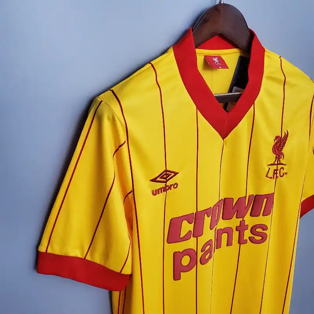 1984 Retro Liverpool Soccer Jersey Away 6