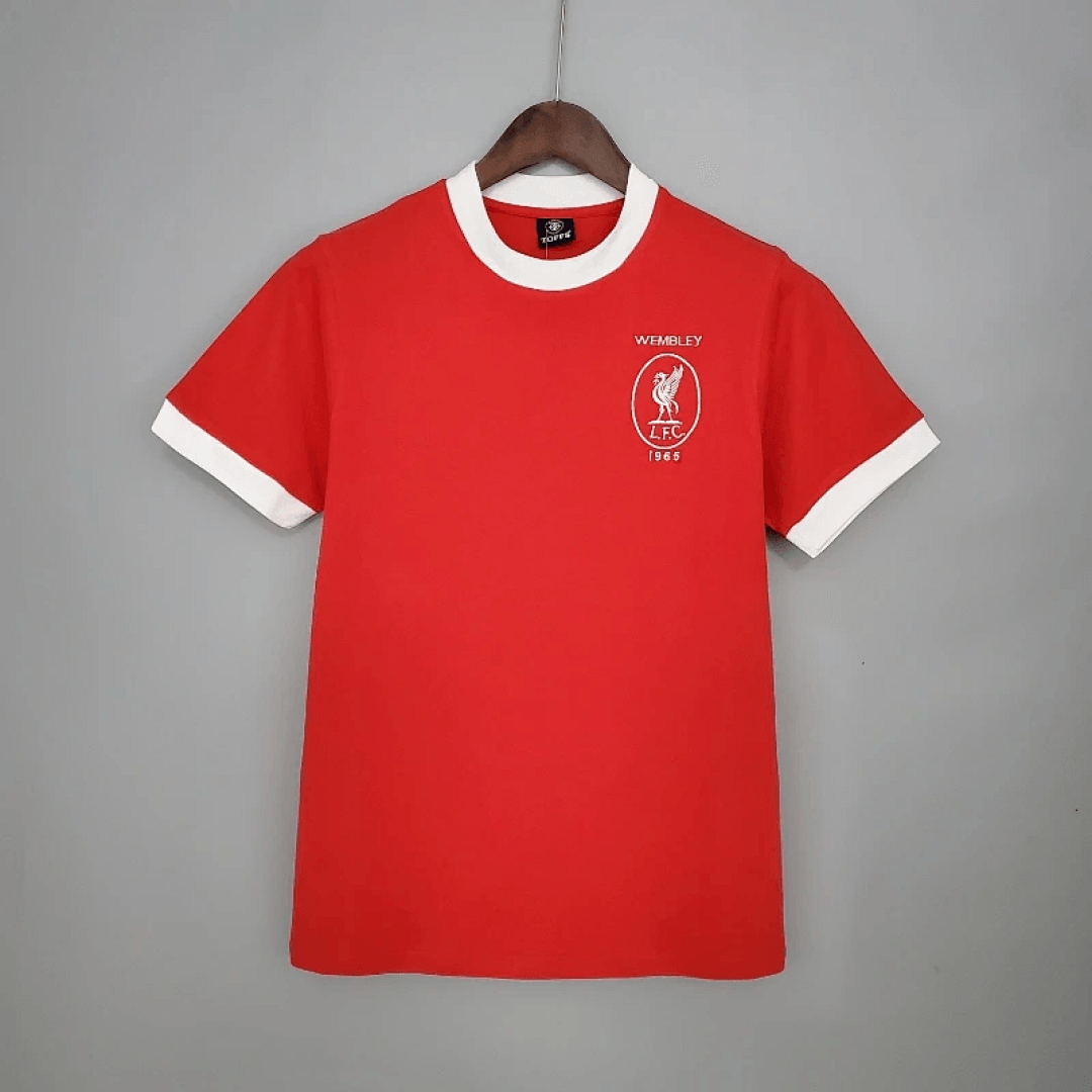1965 Retro Liverpool Soccer Jersey Home 12