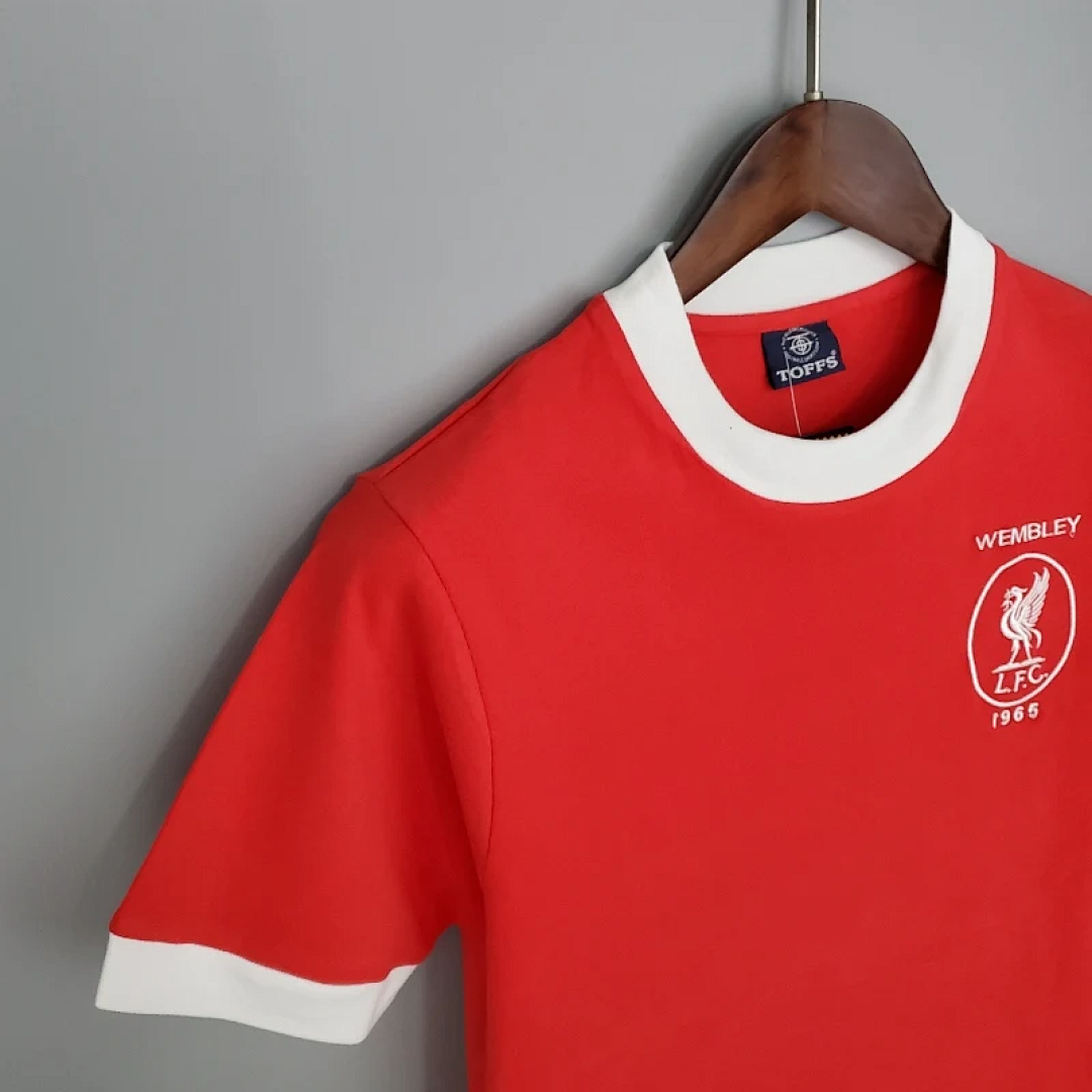 1965 Retro Liverpool Soccer Jersey Home 4