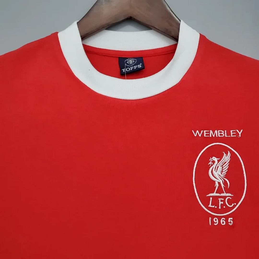 1965 Retro Liverpool Soccer Jersey Home 6