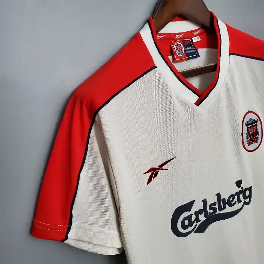 98-99 Retro Liverpool Soccer Jersey Away 10