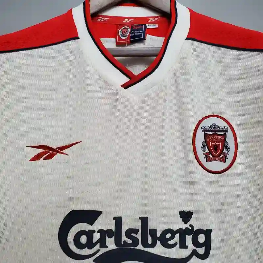 98-99 Retro Liverpool Soccer Jersey Away 8