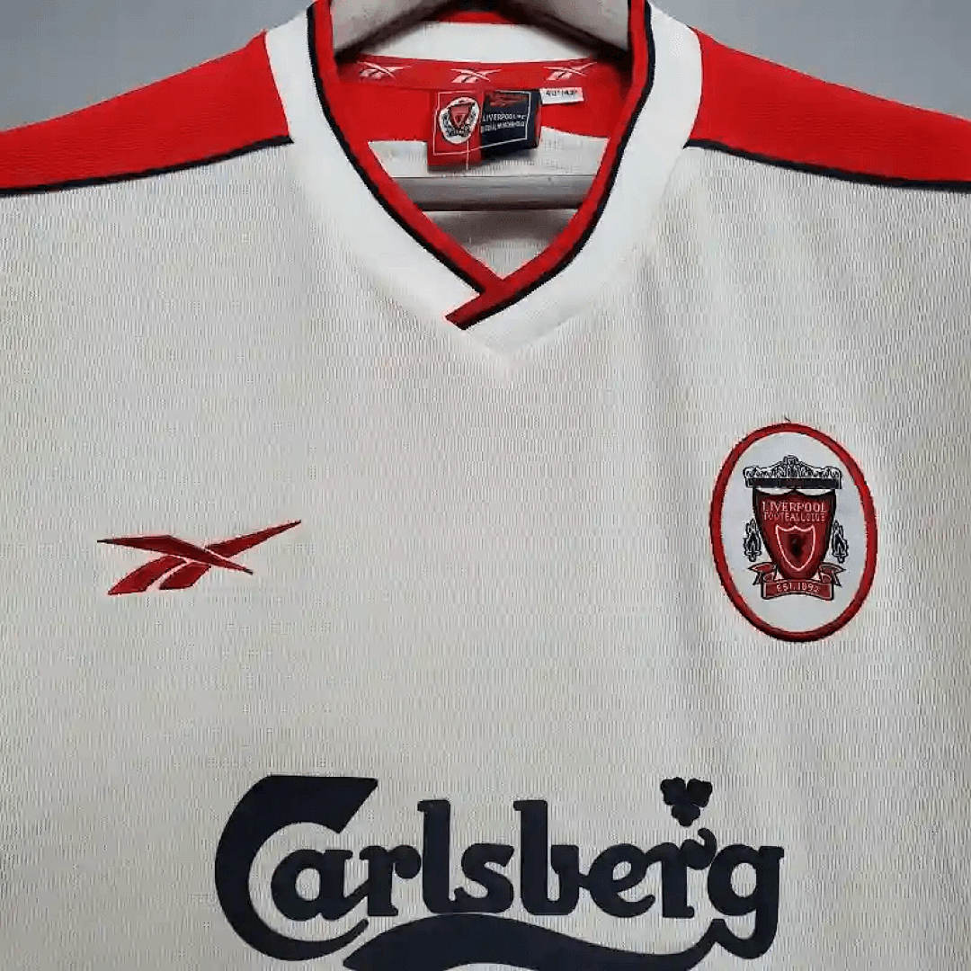 98-99 Retro Liverpool Soccer Jersey Away 9
