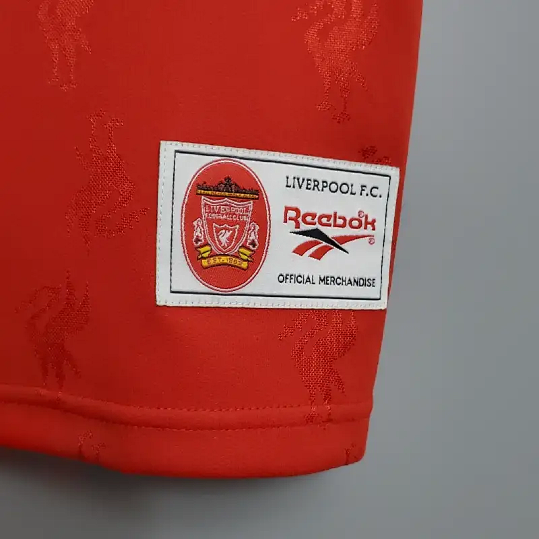 96-97 Retro Liverpool Soccer Jersey Home 12