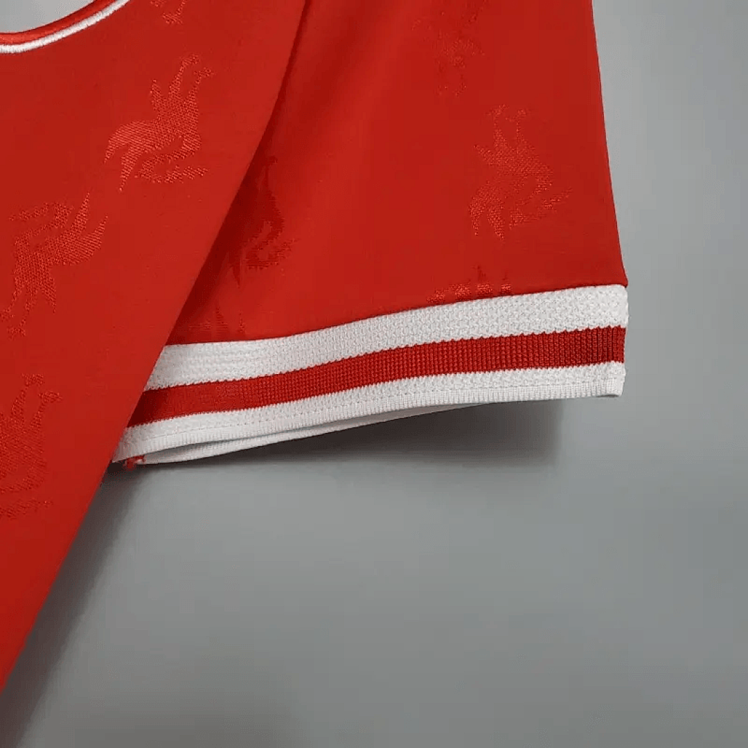 96-97 Retro Liverpool Soccer Jersey Home 7