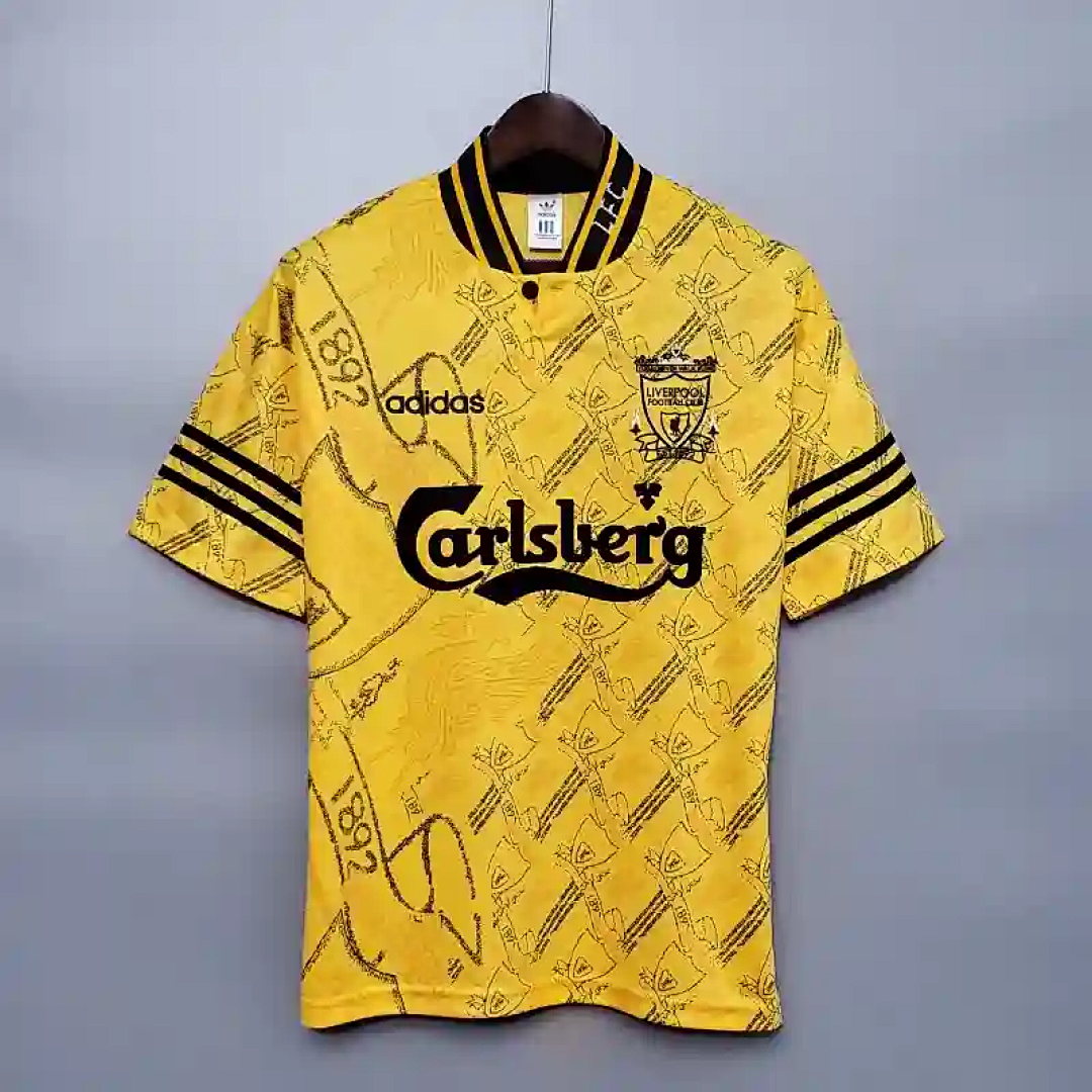 94-96 Retro Liverpool Soccer Jersey Third Away