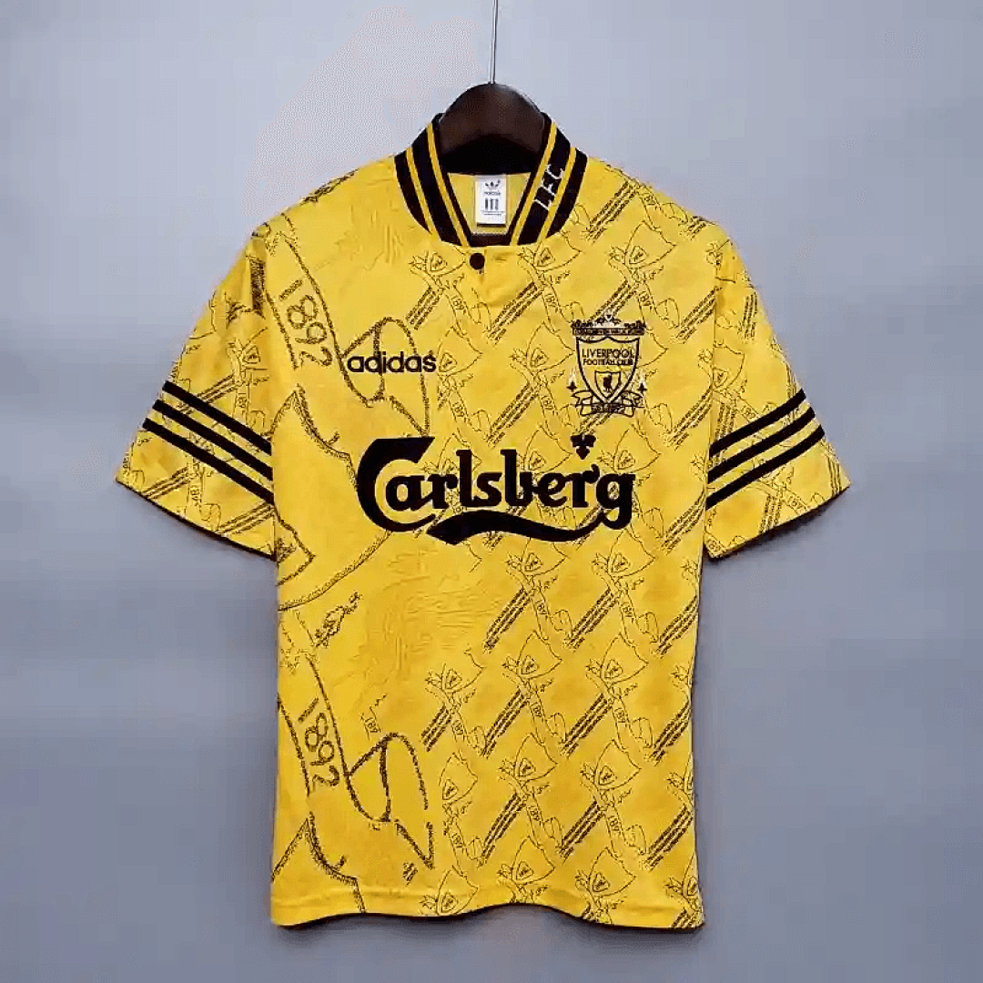 94-96 Retro Liverpool Soccer Jersey Third Away 16