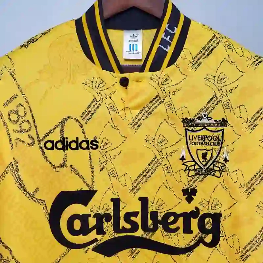 94-96 Retro Liverpool Soccer Jersey Third Away 8