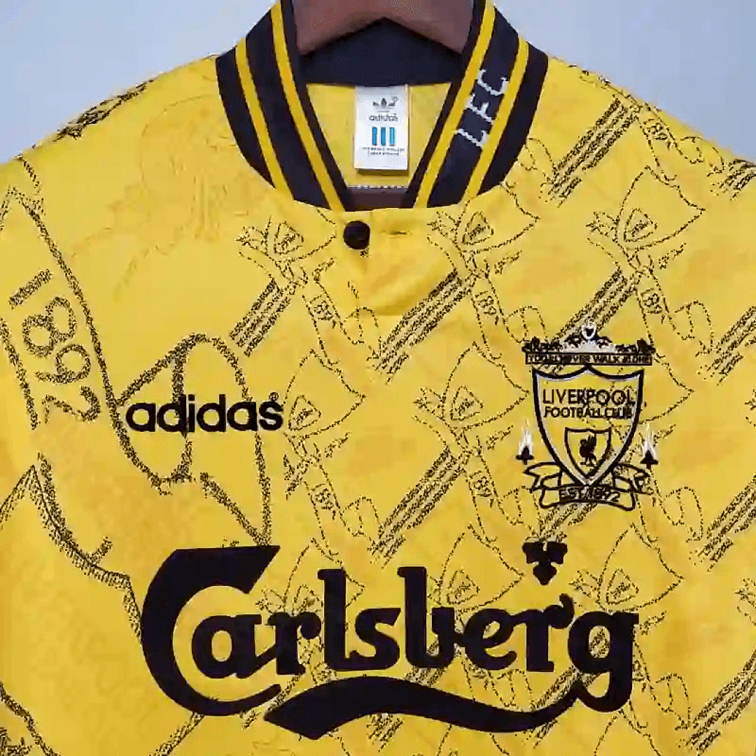 94-96 Retro Liverpool Soccer Jersey Third Away 9