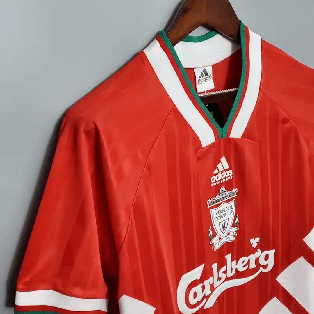 93-95 Retro Liverpool Soccer Jersey Home 11
