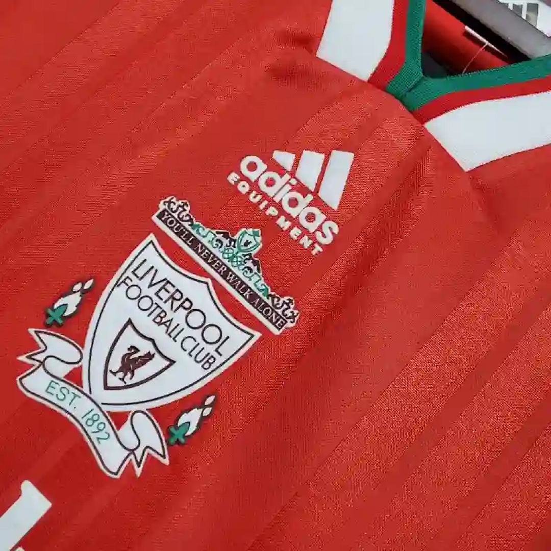 93-95 Retro Liverpool Soccer Jersey Home 12