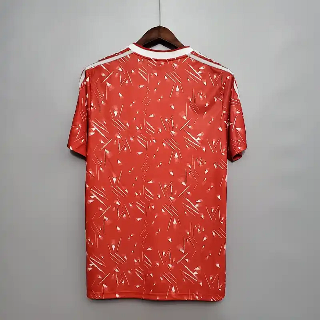 89-91 rétro Liverpool football maillot domicile 2