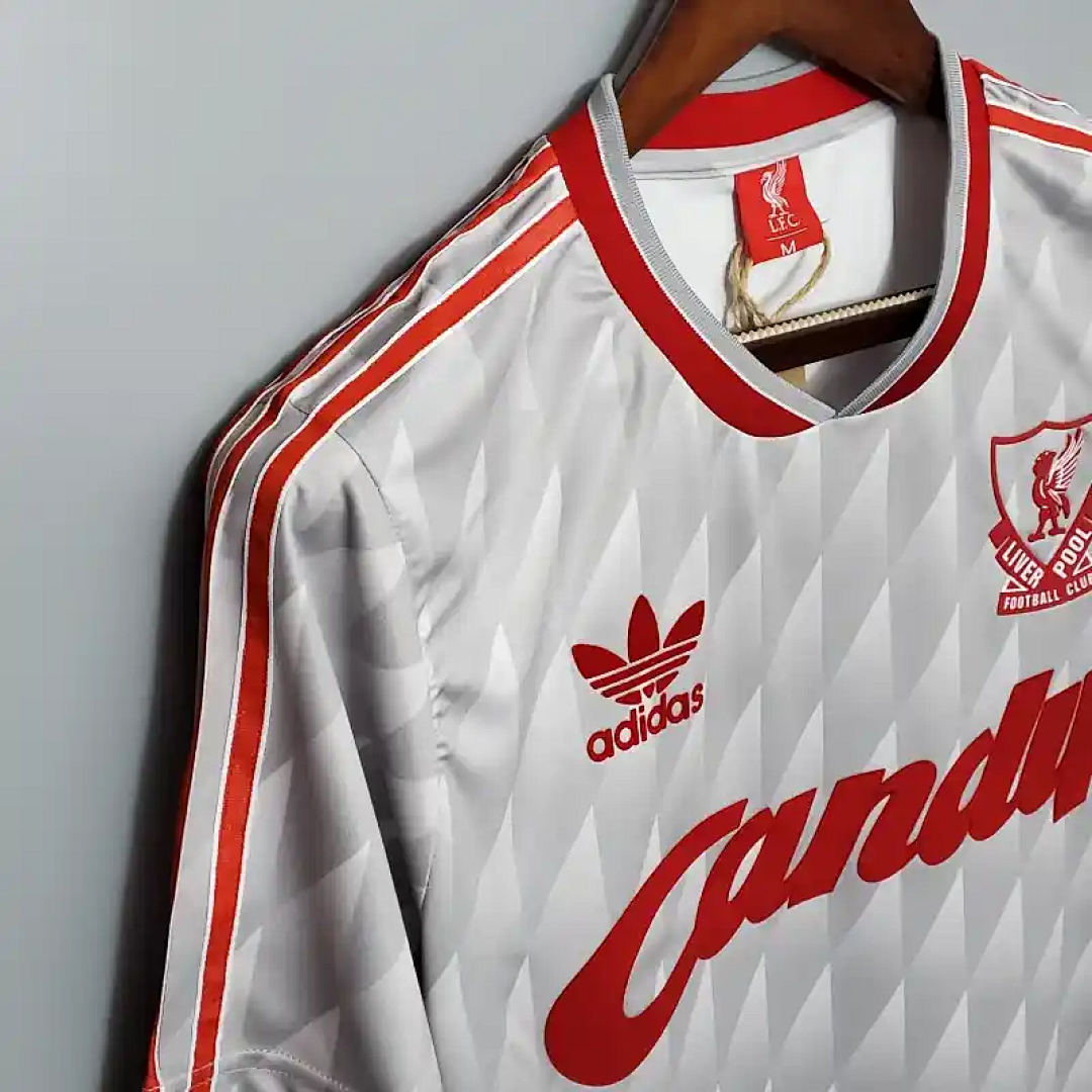89-91 Retro Liverpool Soccer Jersey Away 6