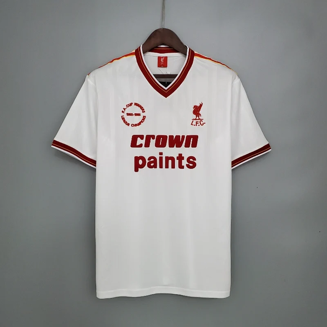 85-86 Retro Liverpool Soccer Jersey Third Away