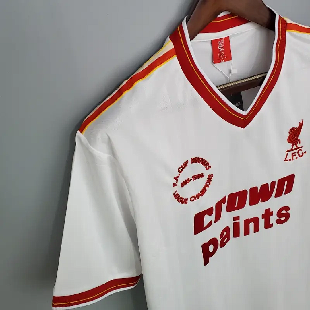 85-86 Retro Liverpool Soccer Jersey Third Away 10