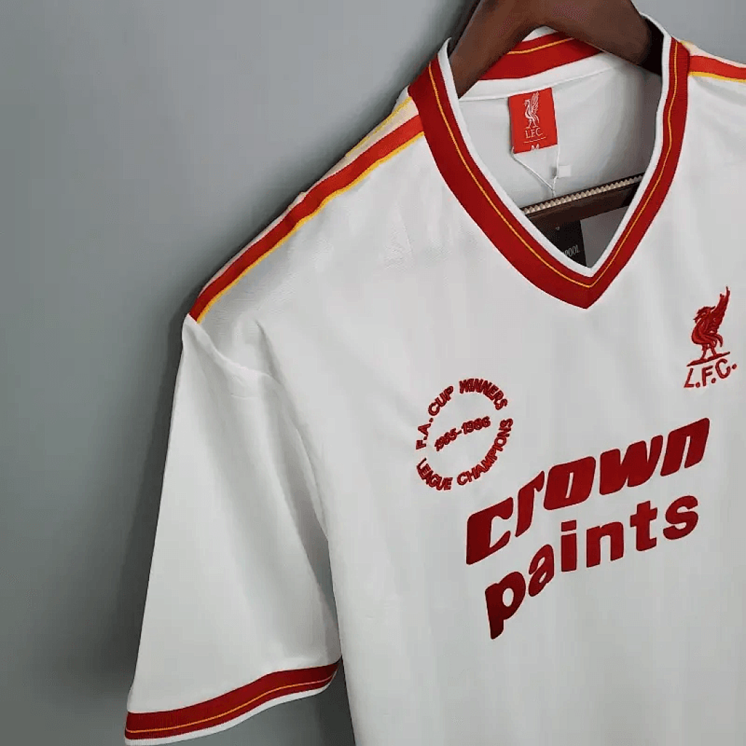 85-86 Retro Liverpool Soccer Jersey Third Away 11