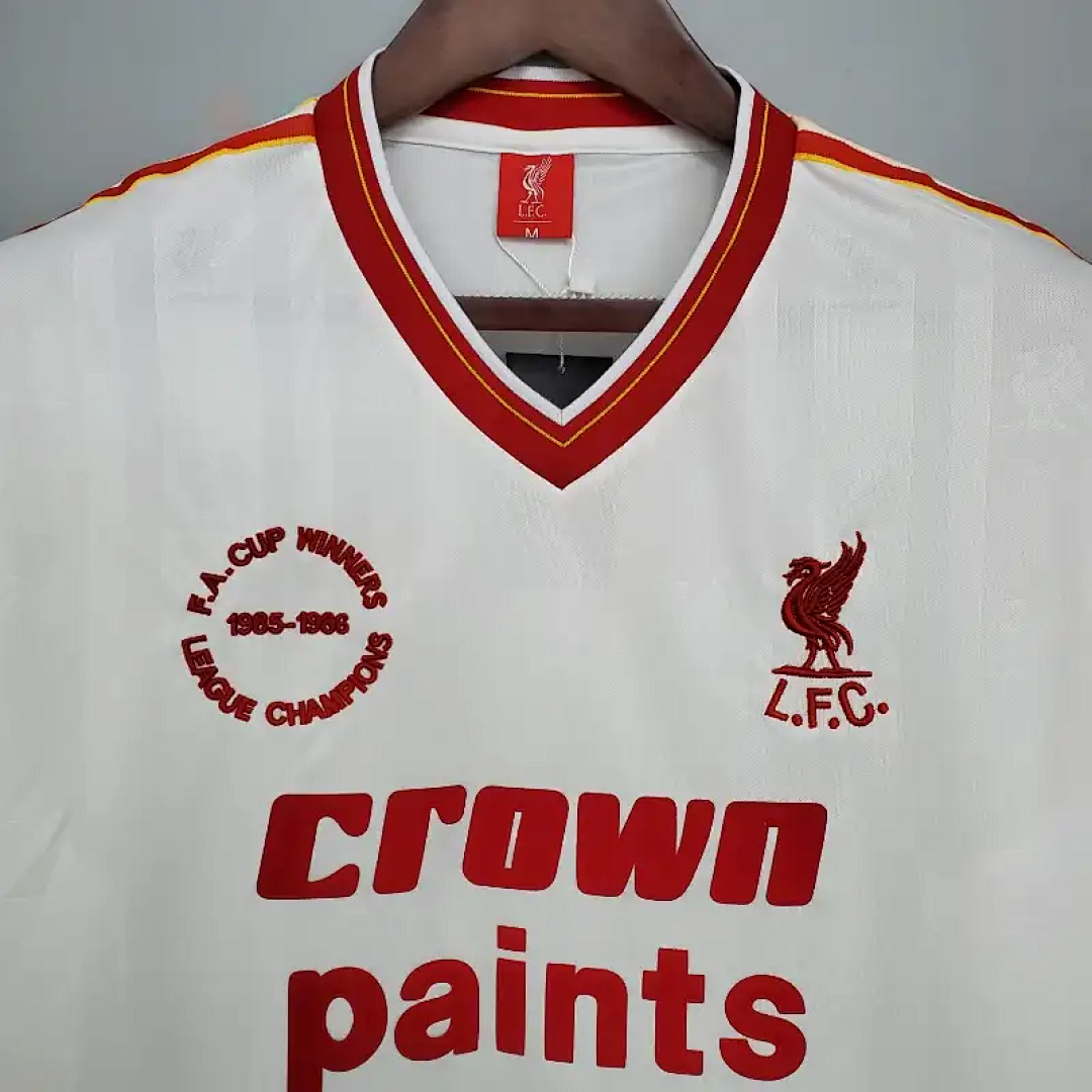 85-86 Retro Liverpool Soccer Jersey Third Away 12