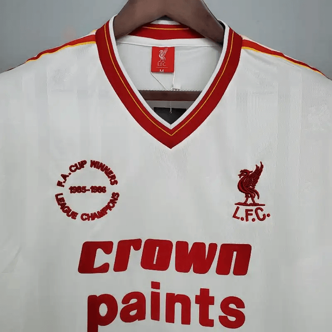 85-86 Retro Liverpool Soccer Jersey Third Away 13