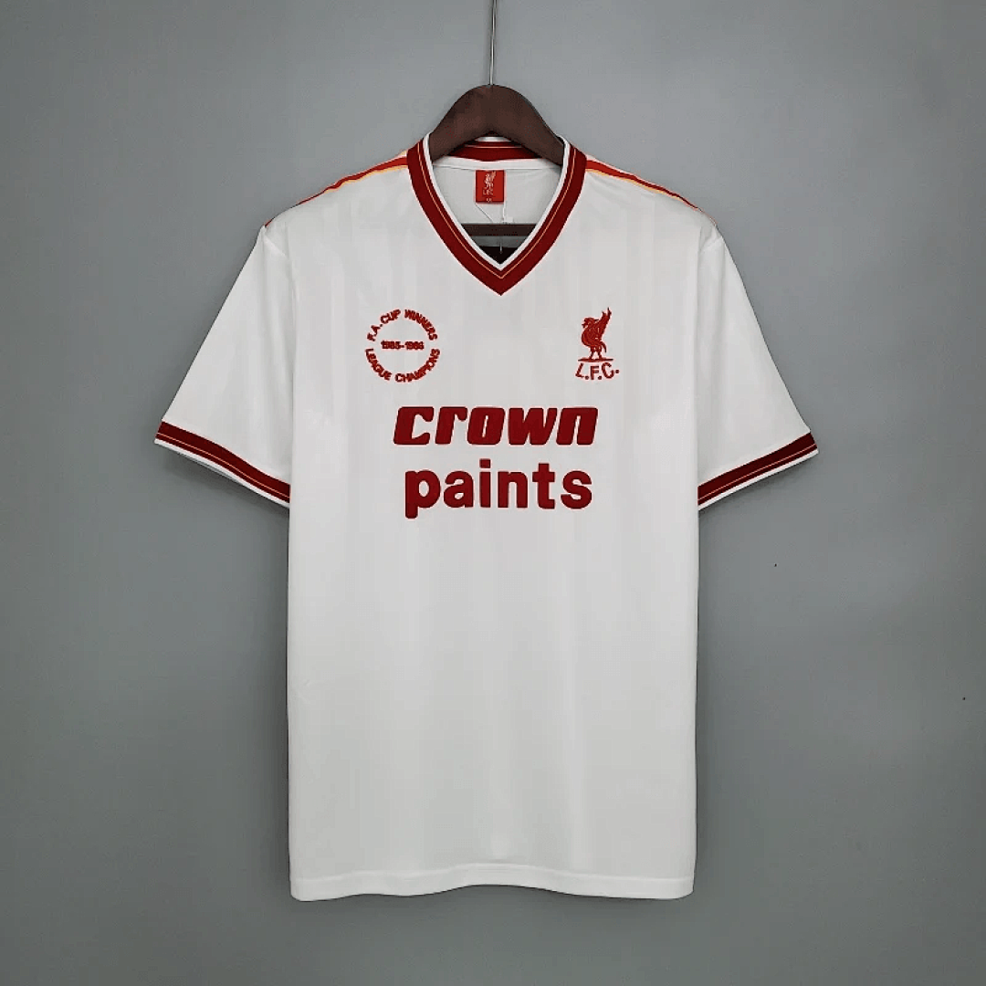 85-86 Retro Liverpool Soccer Jersey Third Away 14