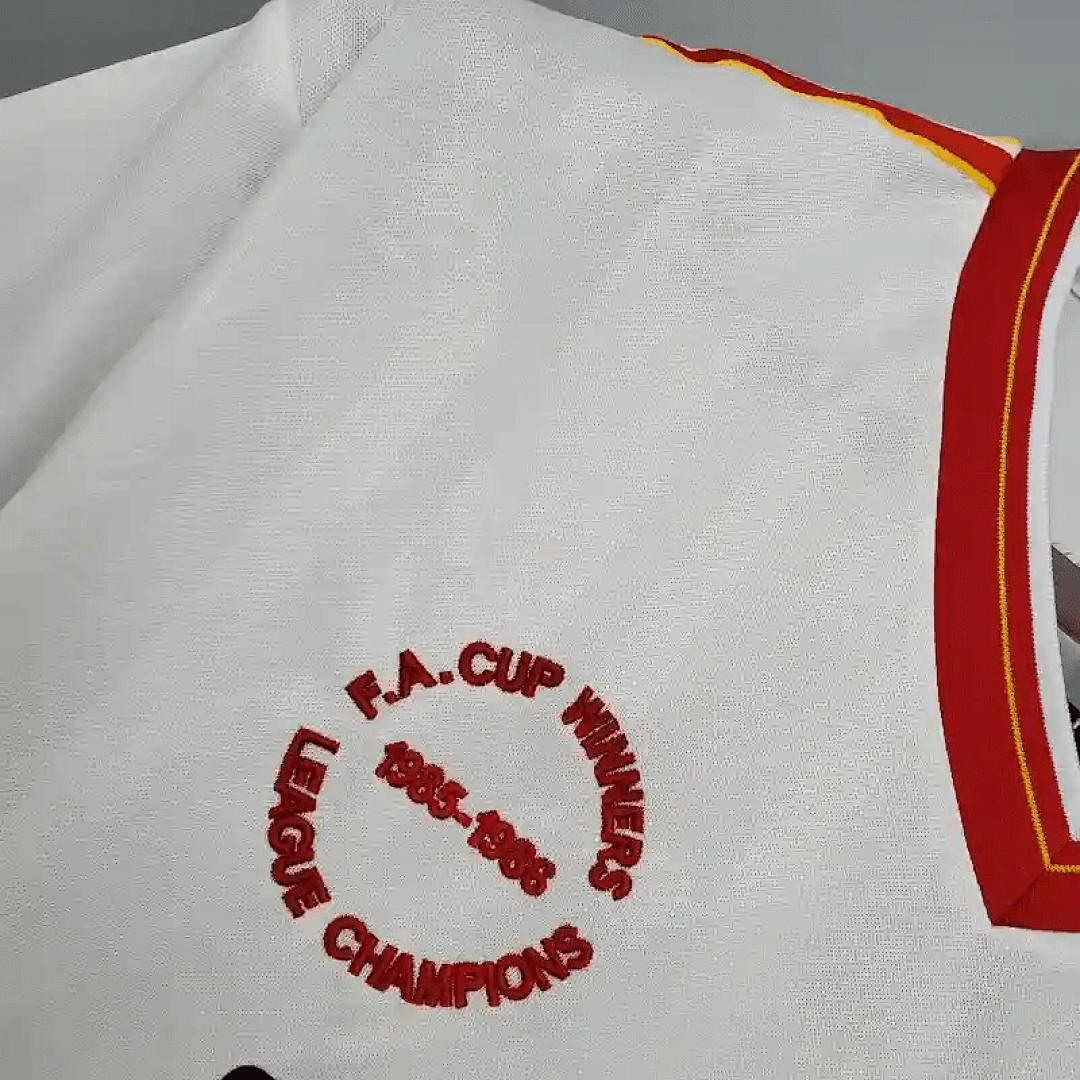 85-86 Retro Liverpool Soccer Jersey Third Away 5