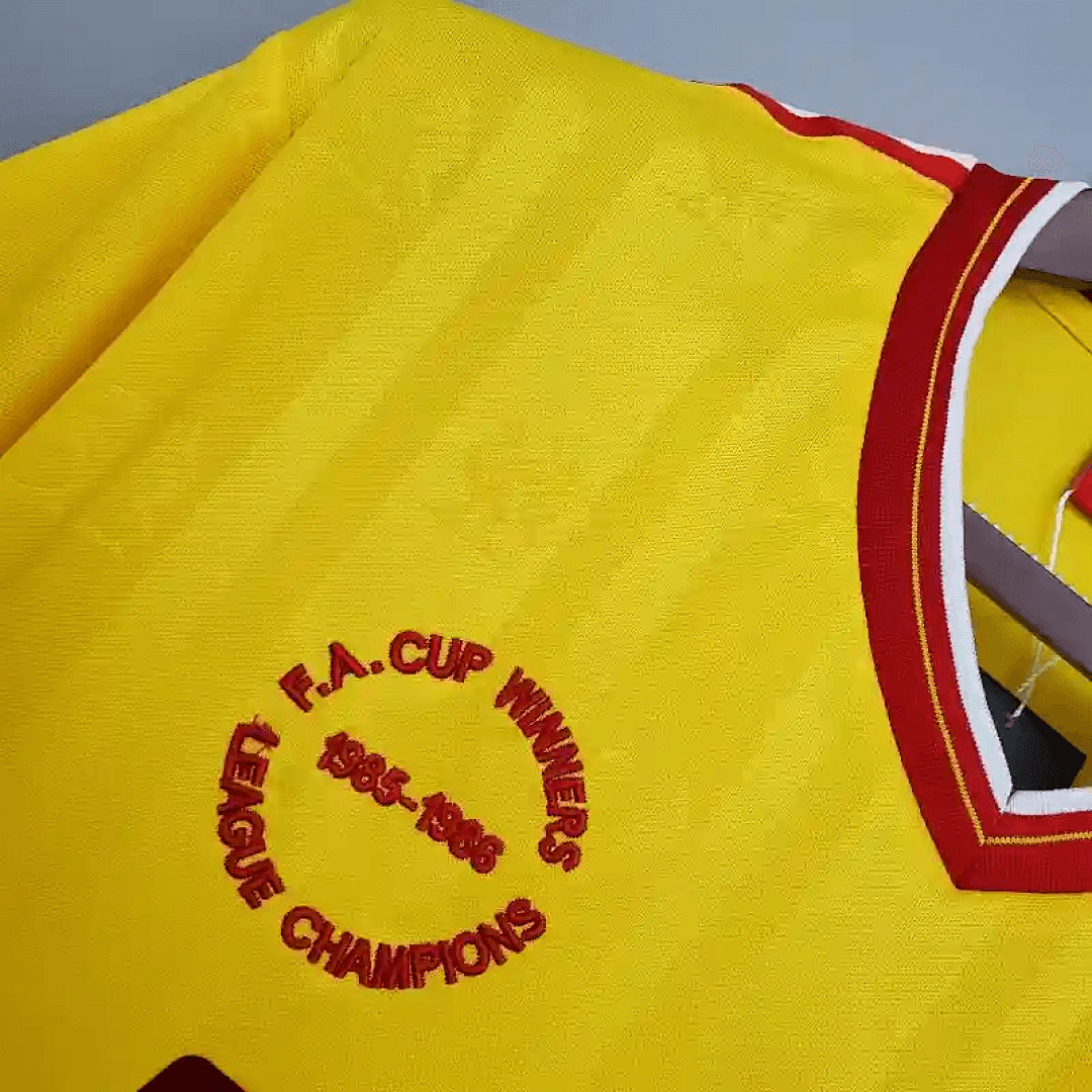 85-86 Retro Liverpool Soccer Jersey Away 13