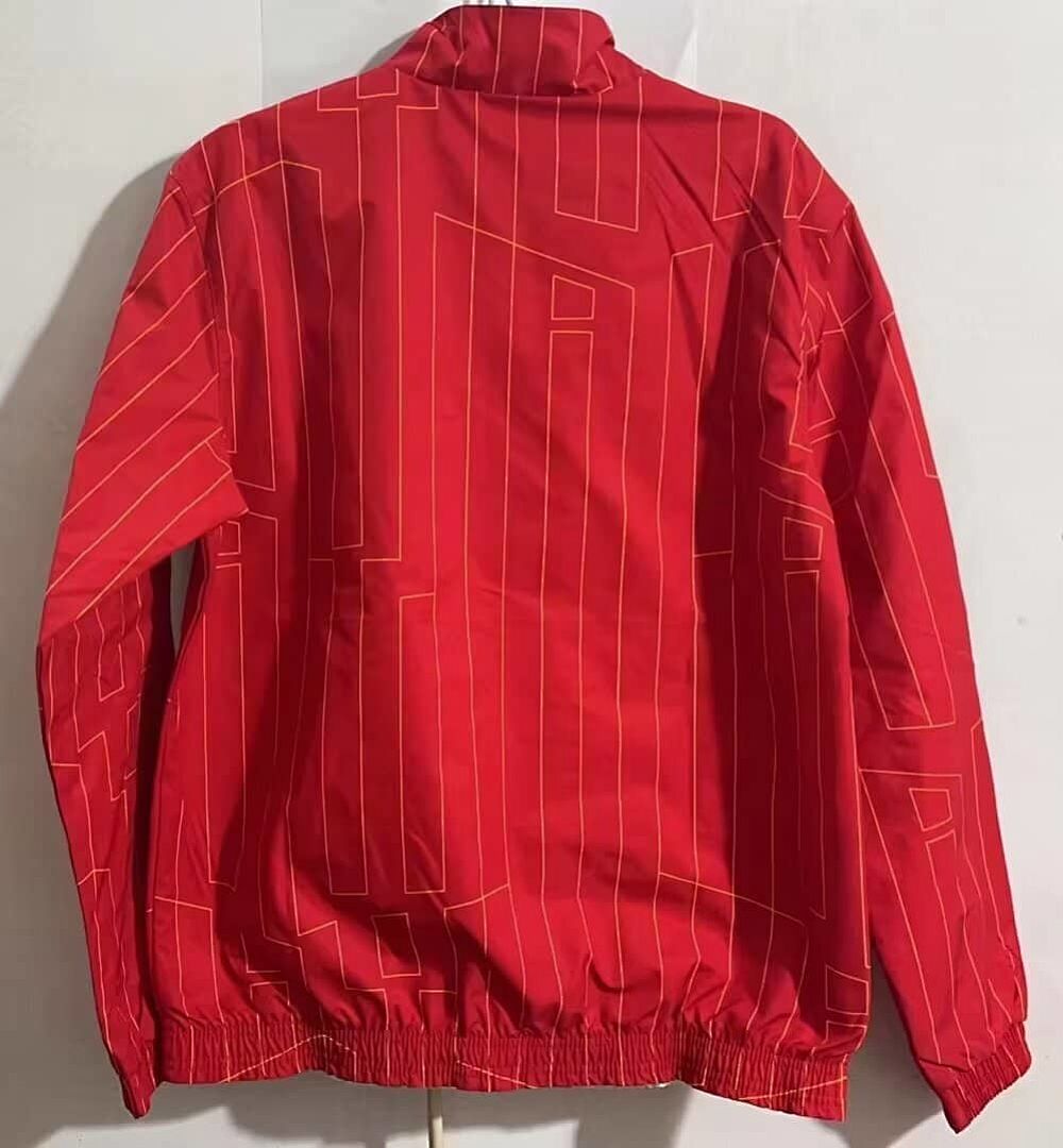 23-24 Liverpool Reversible Windbreaker White&amp;Red Double-Sides Jacket Best Jerseys Yupoo 5