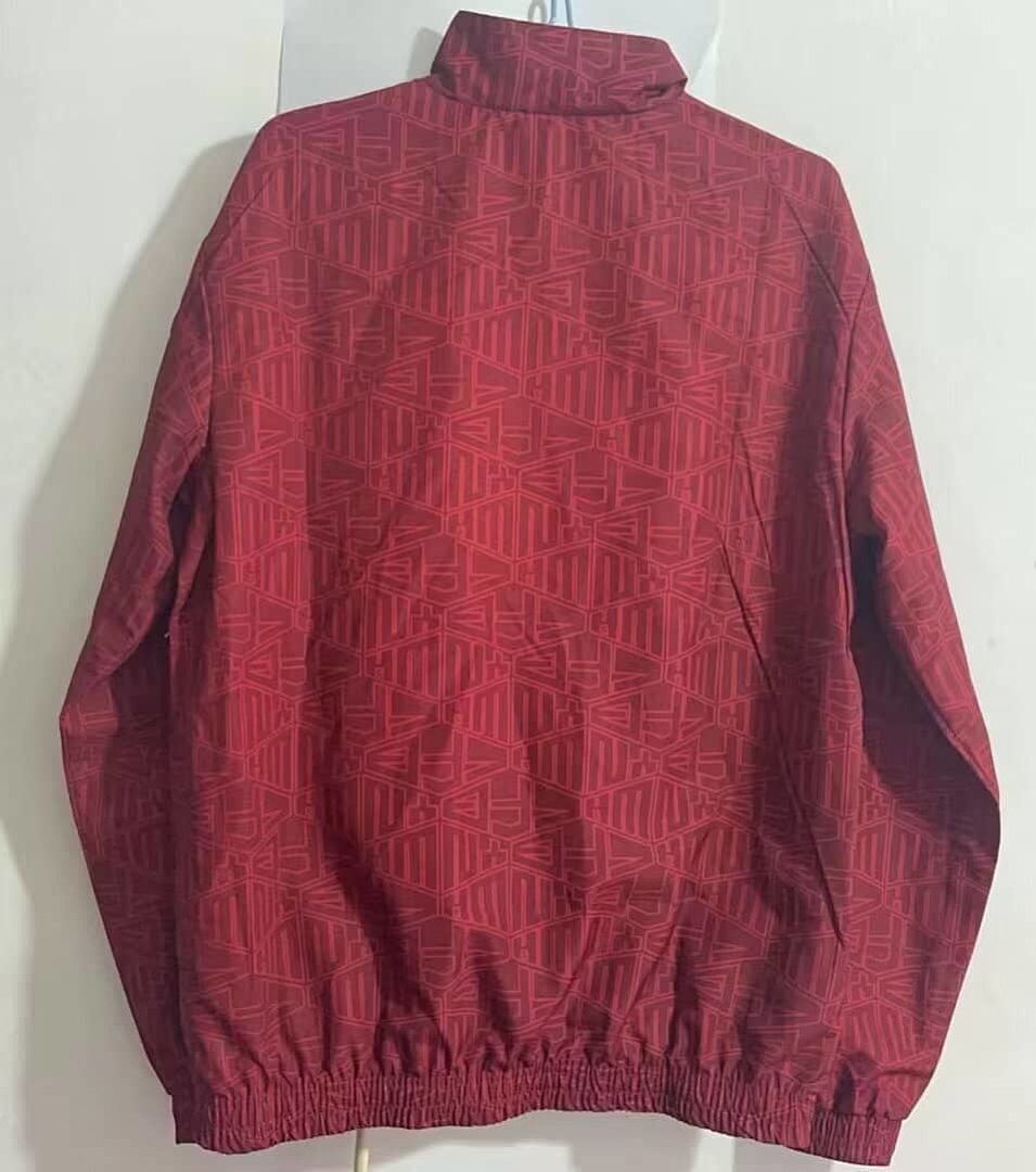 23-24 Liverpool Reversible Windbreaker Red&amp;Purple Double-Sides Jacket Best Jerseys Yupoo 3