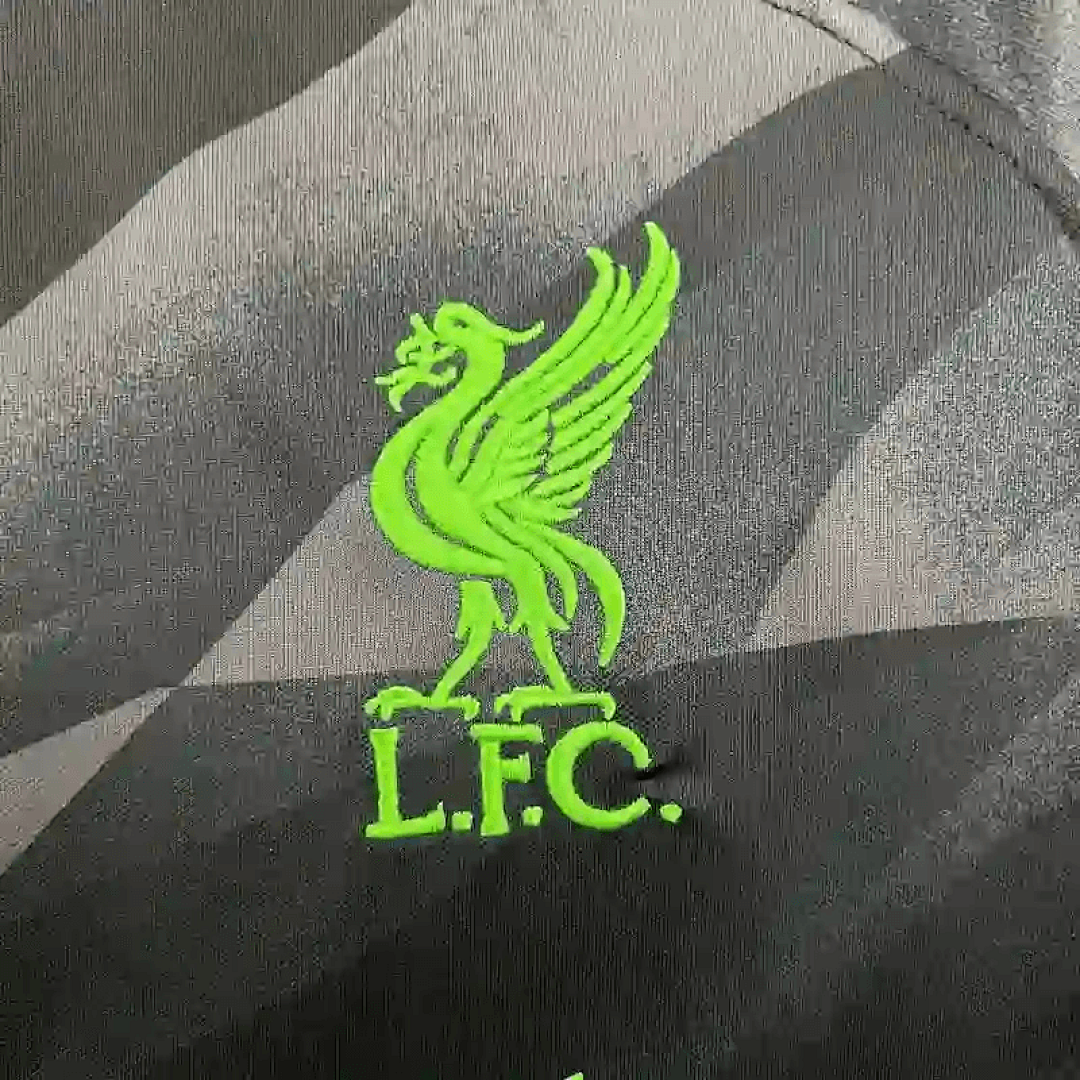 23-24 Liverpool Goalkeeper Soccer Jersey Black 15