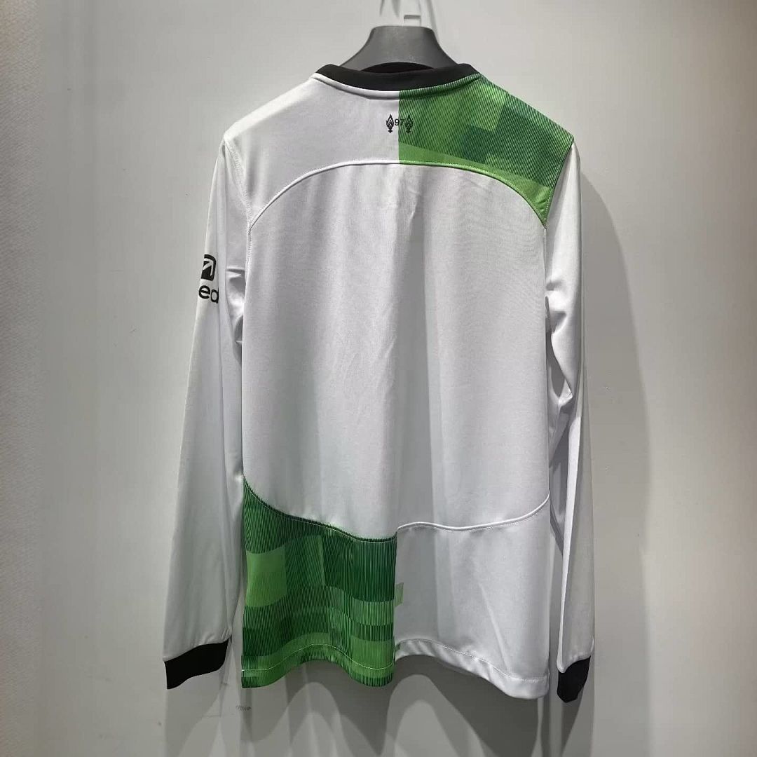 23-24 Liverpool Away Kit Long Sleeve Shirt Cheap Jerseys Yupoo 2