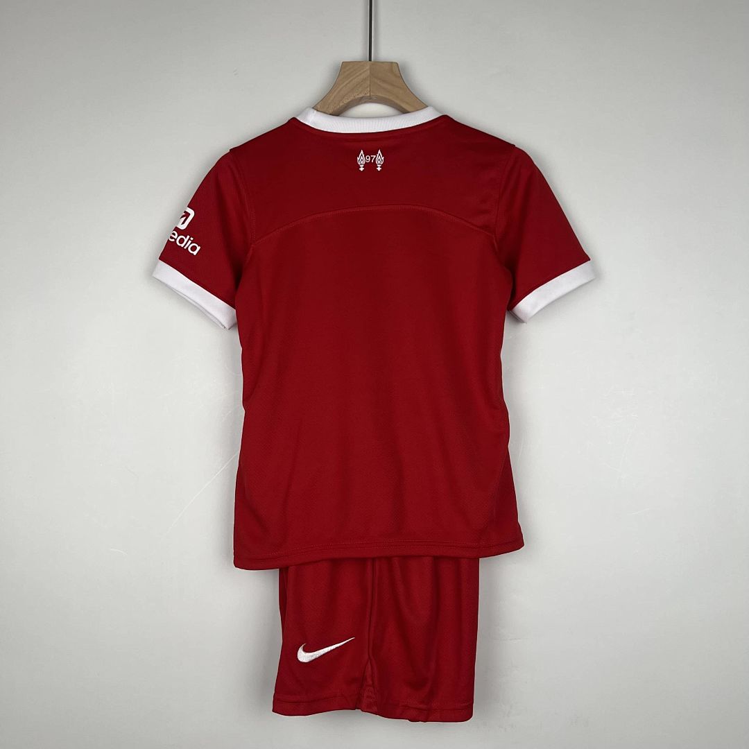 23-24 Kids Liverpool Home Size16-28 Football Jersey Yupoo 6