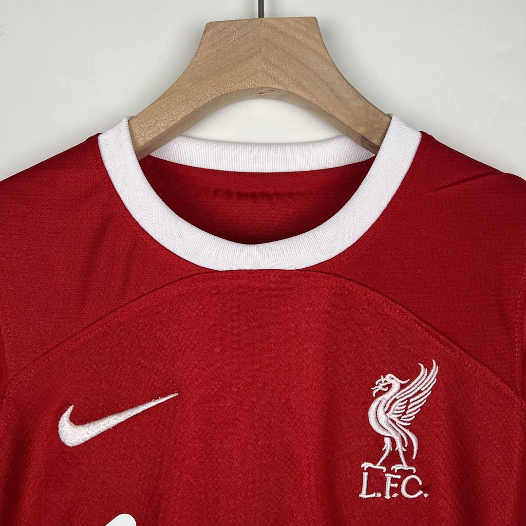 23-24 Kids Liverpool Home Size16-28 Football Jersey Yupoo 9